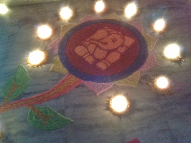 Diwali Rangoli Design 2 @2013