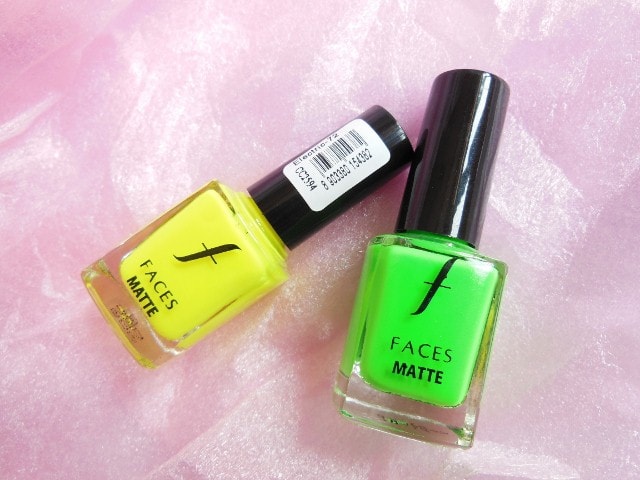 Faces Contest Prize - Faces Neon Matte Nail Paints