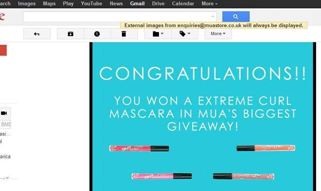 MUA Mascara Giveaway