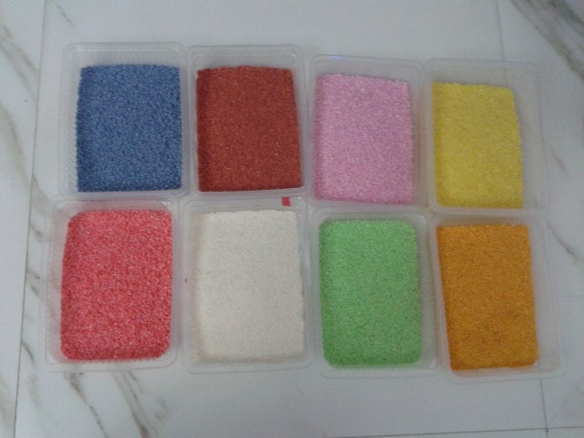 Rangoli Colors- Home Made with Rice