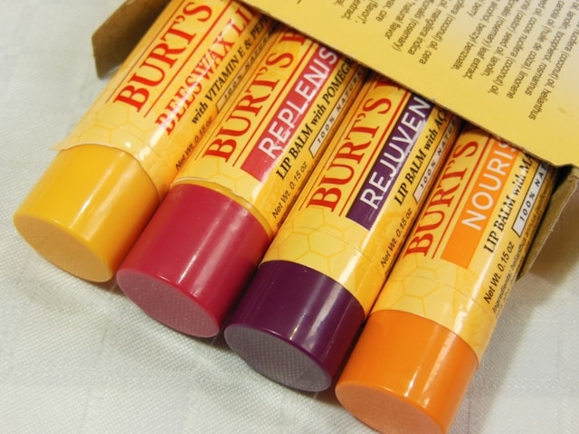 Burt's Bees Four Lip Balms