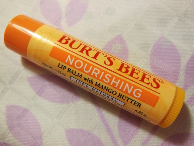 Burt's Bees Nourishing Lip Balm With Mango Butter