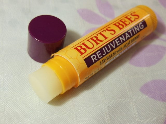 Burt's Bees Rejuvenating Lip Balm with Acai Berry