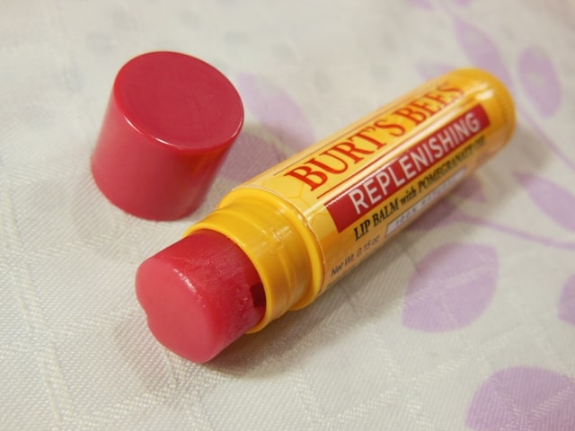 Burt's Bees Replenishing With Pomegranate Oil Lip Balm