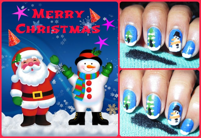 Christmas Inspired Nail Art