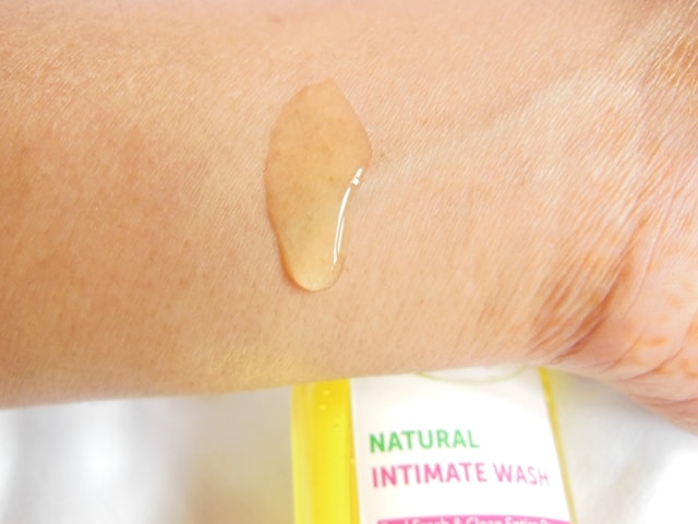 Everteen Natural Intimate Wash Swatch