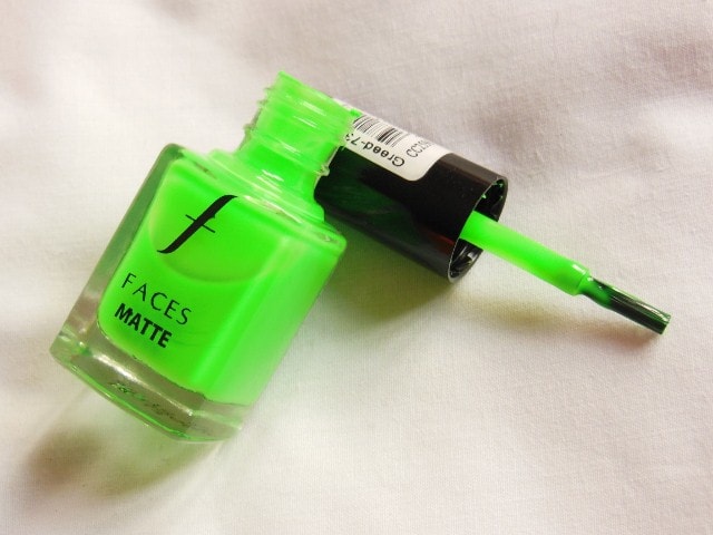 Faces Neon Matte Greed Nail Enamel