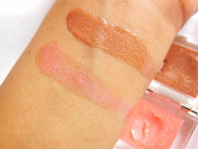 INGLOT Lip Duo #44 Lip Gloss Vanilla Swatch