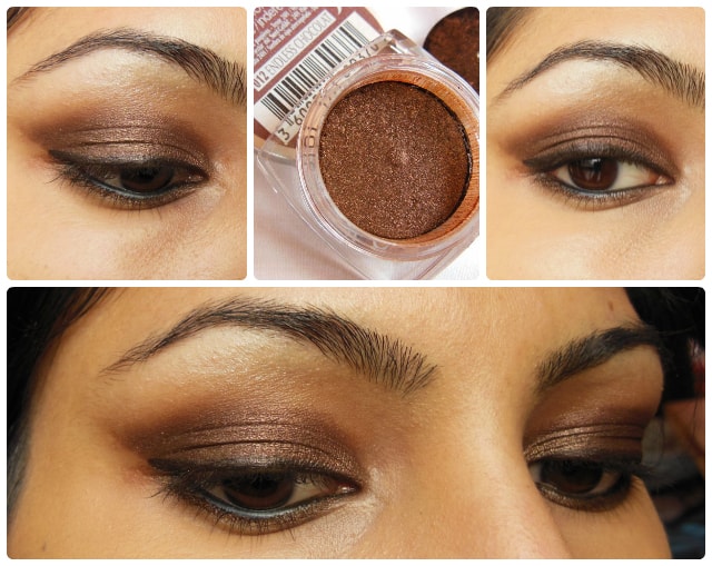 L'Oreal Paris Infallible Eye Shadow Endless Chocolat EOTD