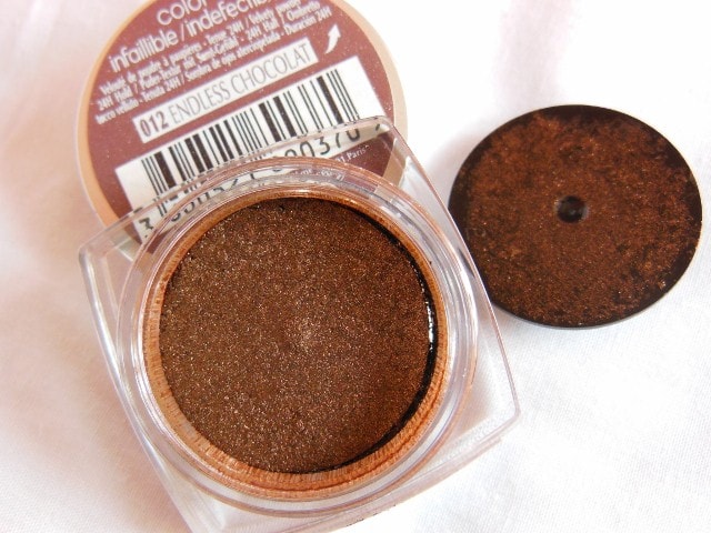 L'Oreal Paris Infallible Eye Shadow Endless Chocolate Review