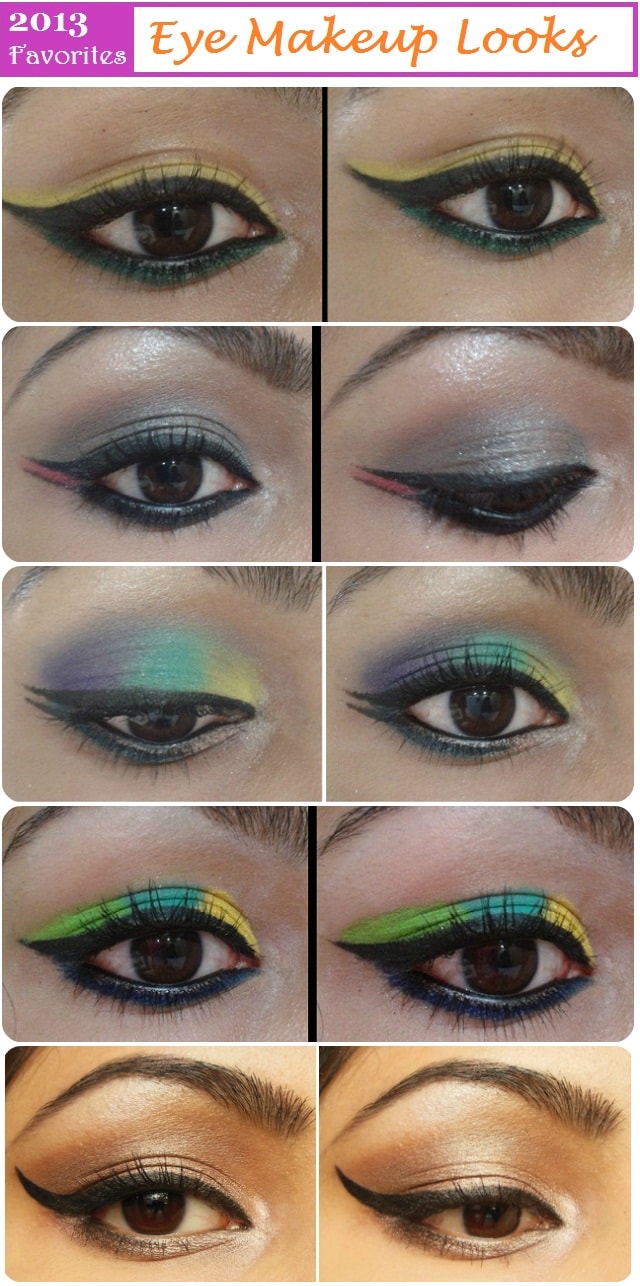 Favotites of 2014 - Eye Makeup Looks