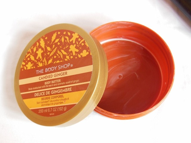 Finally Finished- The Body Shop Candid Ginger Body Butter