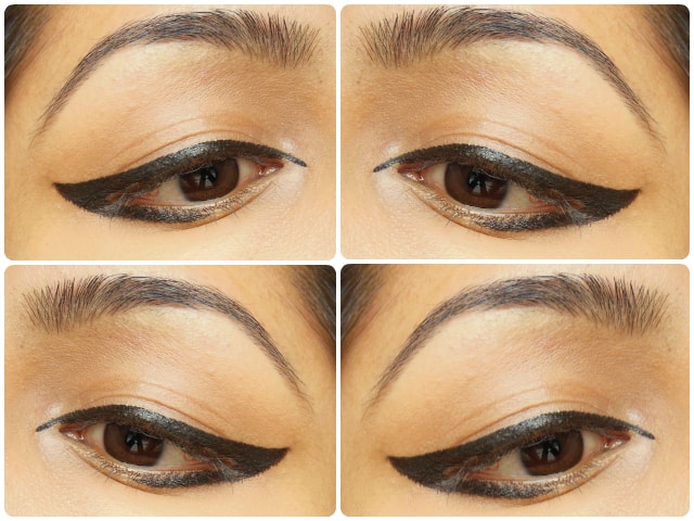 Graphic Eye Liner using L'Oreal Felt Tip Eye Liner Black