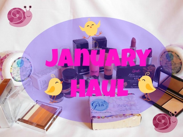 January Makeup Haul 2014