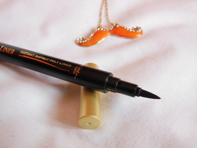 L'Oreal Paris Super Liner Felt Tip Eye Liner in Black Review