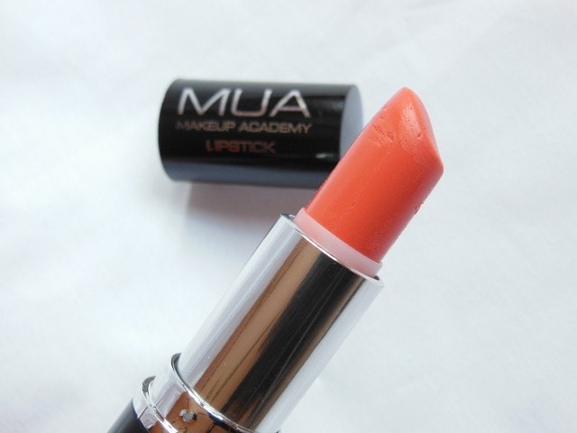 MUA Make Up Academy Lipstick in Nector Review