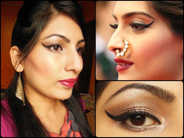 Sonam Kapoor Cannes 2013 Inspired Eye Makeup Tutorial