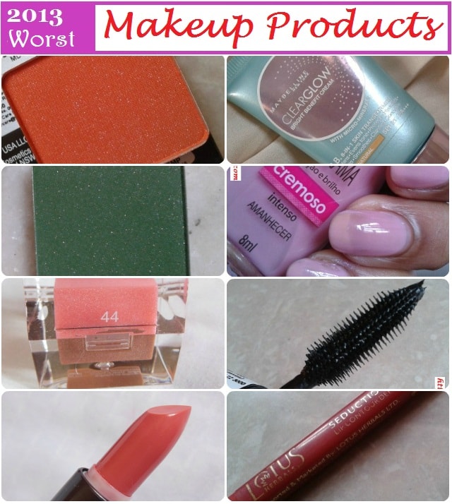 Worst of 2013 - Makeup Products