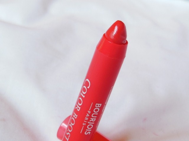 Bourjois Color Boost Lip Crayon - Red Sunrise Review