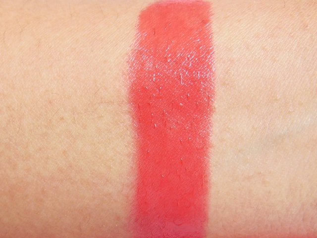 Bourjois Color Boost Lip Crayon Red Sunrise Swatch