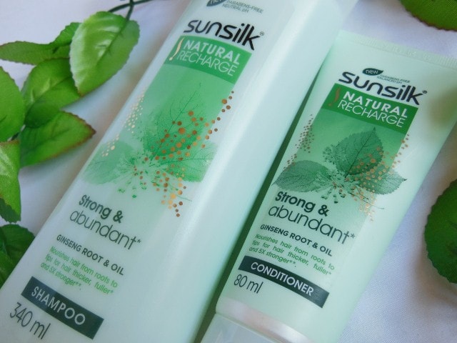 Sunsilk Natural Recharge Shampoo and Conditioner combo