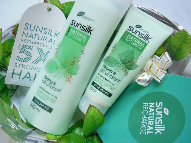 Sunsilk Natural Recharge Shampoo and Conditioner