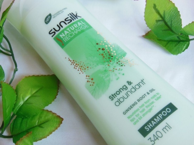 Sunsilk Natural Recharge Strong & Abundant Shampoo