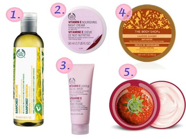 The Body Shop Bath and Body Products - Not Great