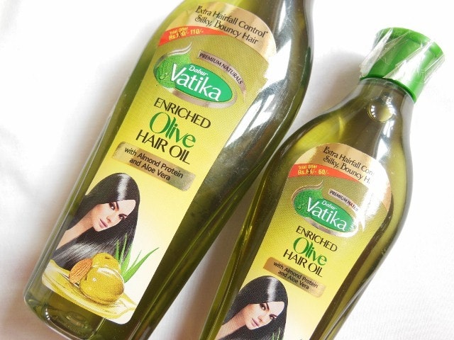 Dabur Vatika Enriched Olive Hair Oil with Almond Protein and AloeVera