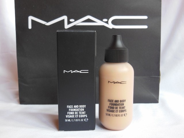 February Makeup Haul- MAC Face and Body Foundation