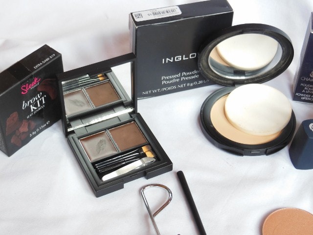 February Makeup Haul - Sleek Brow Kit, INGLOT Pressed Powder