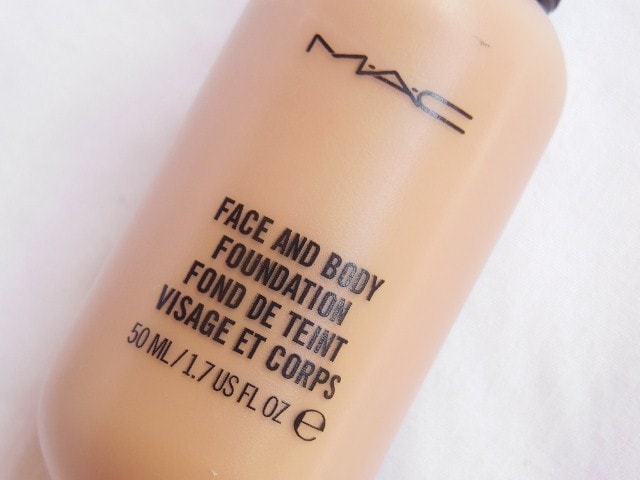 MAC Face and Body Foundation Review