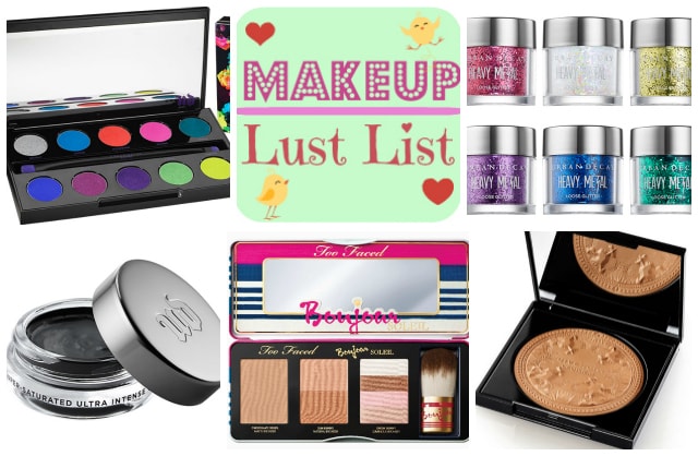 Makeup Lust List- March 2014