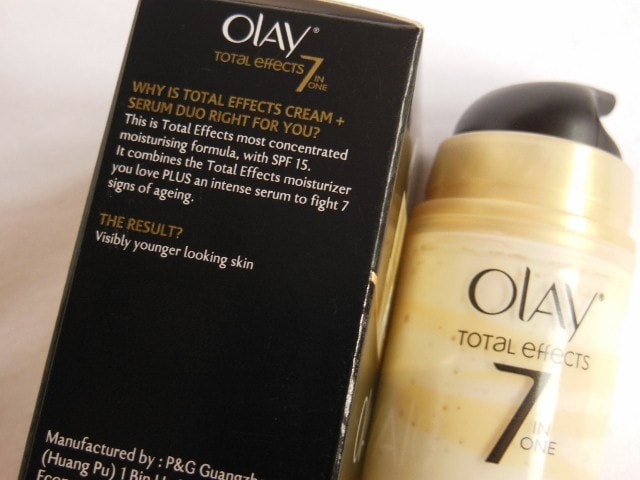 Olay Total Effects 7 in 1 Cream + Serum Duo Claims
