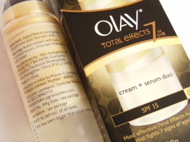 Olay Total Effects 7 in 1 Cream and Serum Duo