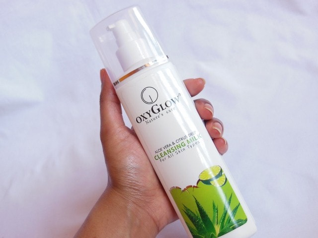 OxyGlow Nature's Glow AloeVera Deep Cleansing Milk