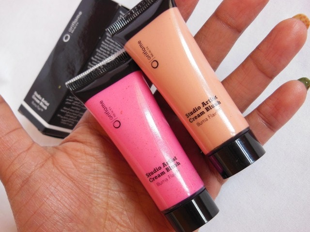 Oriflame Studio Artist Cream Blush Pink Glow and Soft Peach Review
