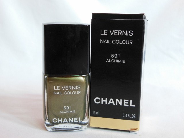 CHANEL Le Vernis Nail Color Alchimie #591 Review, Swatch, NOTD - Beauty ...