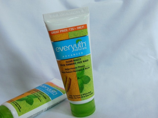 Everyuth Tulsi Turmeric face Wash Review