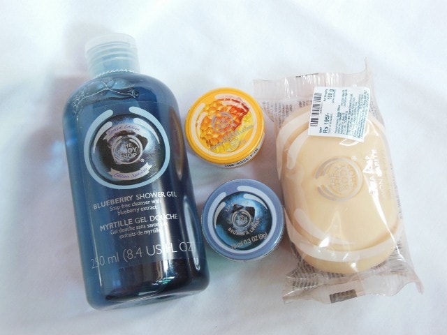 The Body Shop Shopping - Blueberry and HoneyOMania