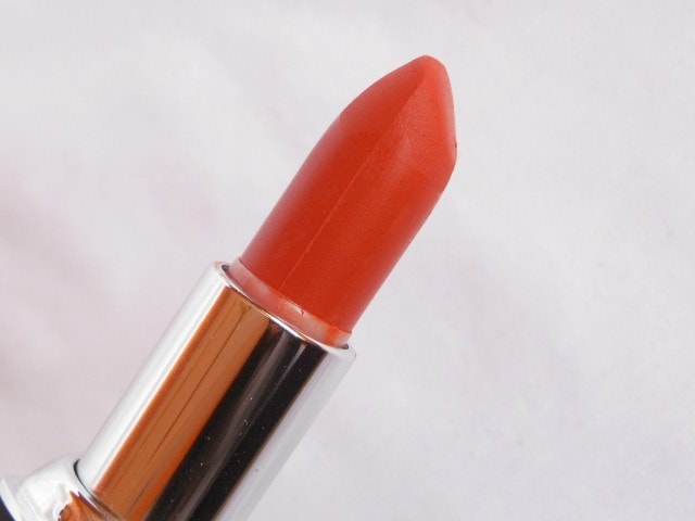 Chambor Powder Matte Lipstick Orange Flambe Shape