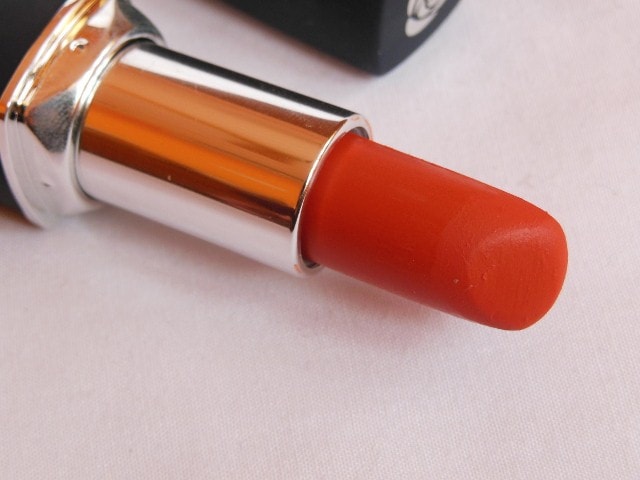 Chambor Powder Matte Lipstick – Orange Flambe Review, Swatch, LOTD ...