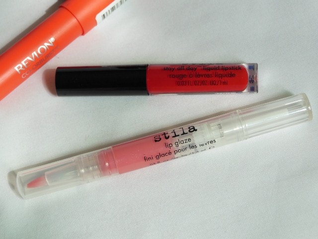 Lipstick Obsession - Stila Lip glaze and Stila Stay All Day Liquid Lipstick