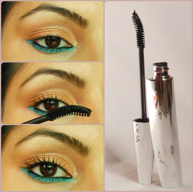 Makeup Academy MUA Extreme Curl Mascara Black Brown EOTD