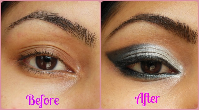 Smokey Gray Eye Makeup Look