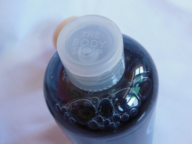 The Body Shop Blueberry Shower Gel Packaging
