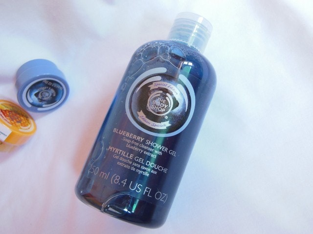 The Body Shop Special Edition Shower Gel in Blueberry