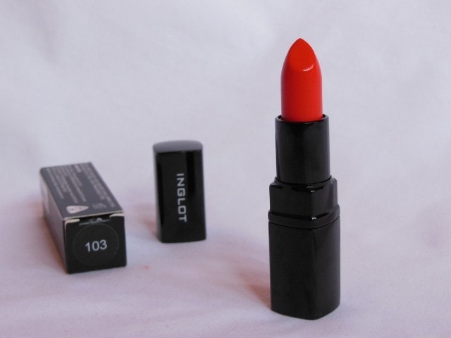 INGLOT Lipstick 103 Review