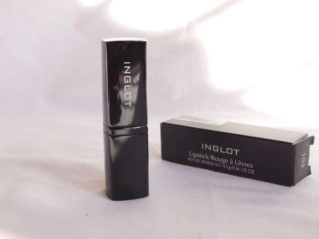INGLOT Lipstick #103 packaging