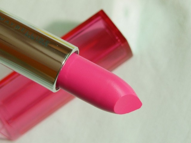 Maybelline Color Sensational Pink Alert Lipstick Pow1 Review